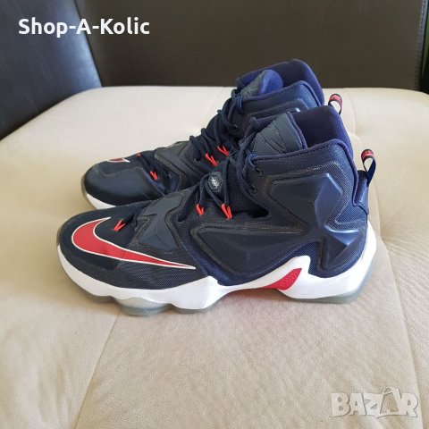 NIKE Zoom LeBron 13 XIII USA Midnight Navy/ Varsity Red