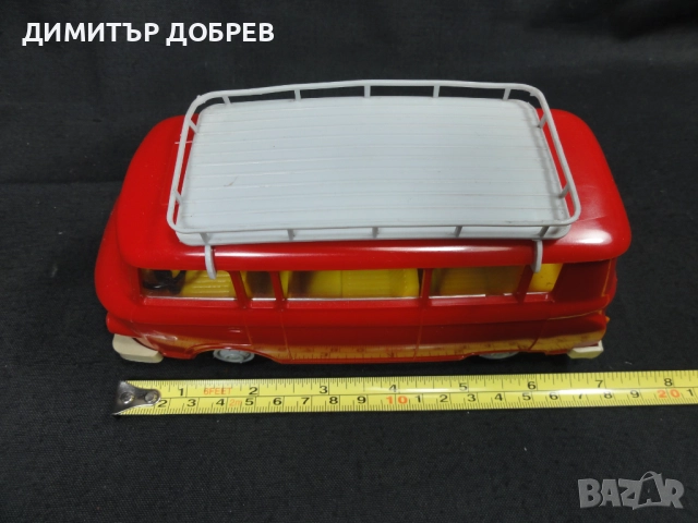 СТАРА РЕТРО СОЦ ГДР DDR ПЛАСТМАСОВА ИГРАЧКА КОЛИЧКА BARKAS B1000, снимка 7 - Колекции - 52791493