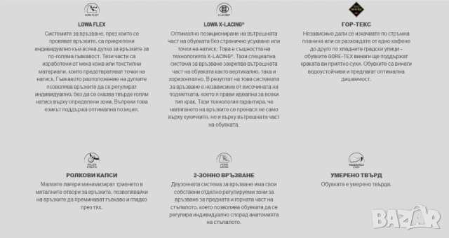 туристически обувки  Lowa Baldo GTX  номер 44, снимка 5 - Други - 53026299