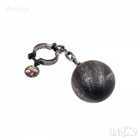 3132 Парти аксесоар окова с гюле верига за крак затворническа пранга, снимка 2 - Други - 38216733