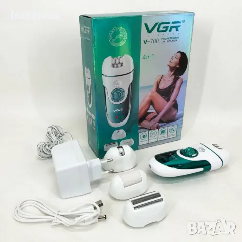 Акумулаторен епилатор VGR, Модел V-700, Водоустойчив