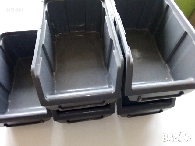 Кутии за части и инструменти.Нови,налични 5 броя