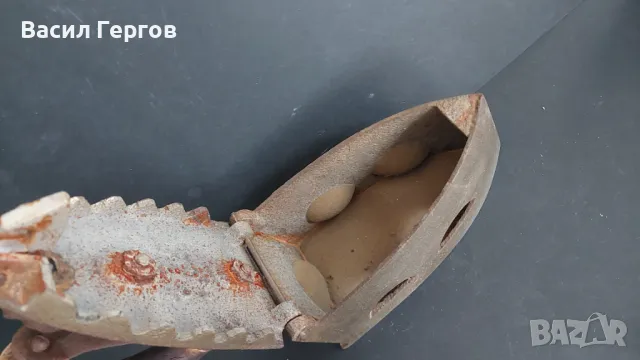 Ютия на въглища Човешка глава, снимка 5 - Ютии - 50359939