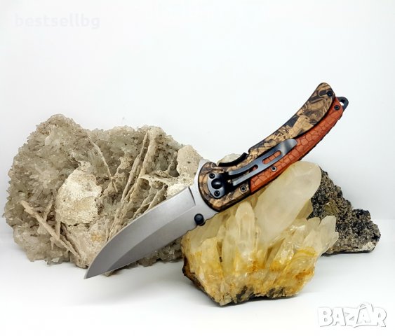 Ловен тактически сгъваем нож дране лов риболов боен оцеляване N159, снимка 3 - Ножове - 31966168