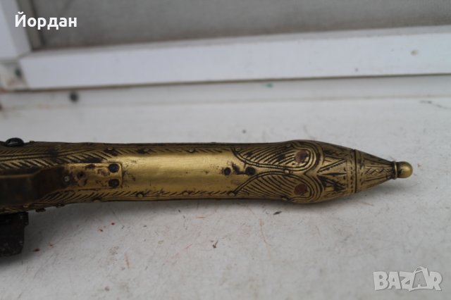 Арнаудски  кремъчен пистолет, снимка 16 - Антикварни и старинни предмети - 44294918