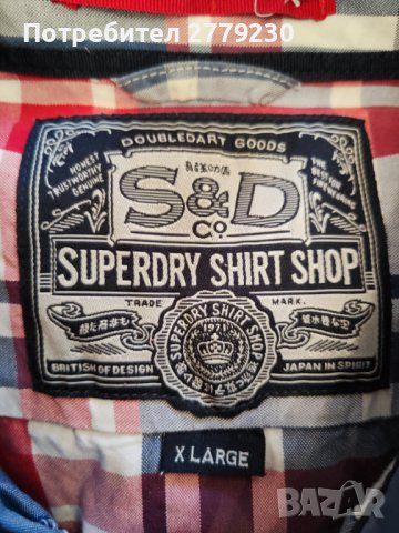 Мъжка риза на марката SUPERDRY, размер  XL, с етикет  Нова!от Швейцария, размер XL, о, снимка 5 - Ризи - 42525622