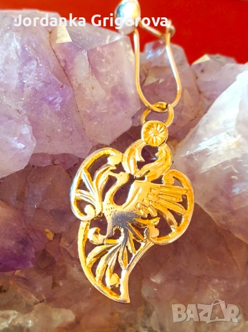  Сребърни  обици - филигран, снимка 4 - Обеци - 51716032