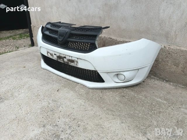 предна броня за дачия сандеро II дачиа с маска решетки DACIA SANDERO 2, снимка 3 - Части - 54117589