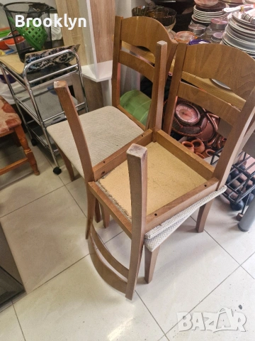 Продават си дървени трапезни столове, снимка 11 - Столове - 53292218