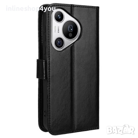 Кожен Калъф Тип Тефтер за Huawei Pura 80 / Pro / Ultra с магнит