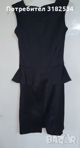 Официална черна рокля , снимка 4 - Рокли - 37501755