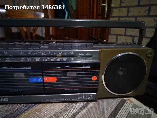 JVC RC W 3 LE, снимка 6 - Радиокасетофони, транзистори - 52043042