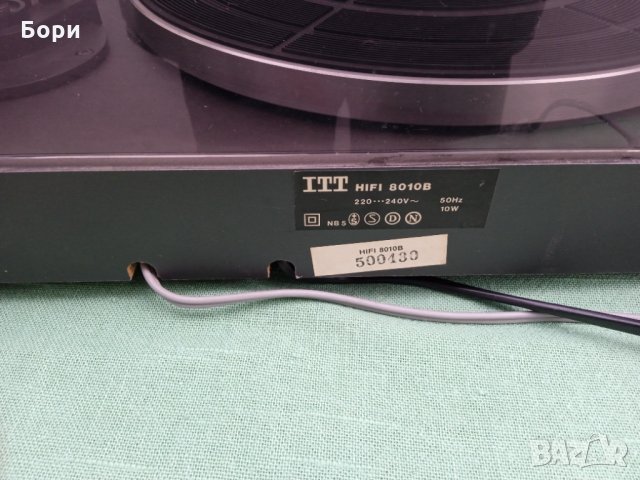 ITT HiFi 8010B  Грамофон, снимка 10 - Грамофони - 35118406