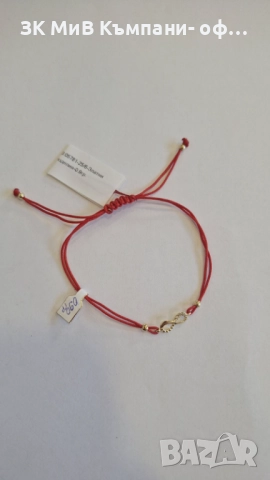 Златна Гривна с конец 0,9гр 05781-25/6