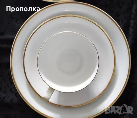 Ефирен, снежен сервиз за кафе/чай прозиращ "Vohenstrauss'' Johann Seltmann , снимка 17 - Сервизи - 49032224