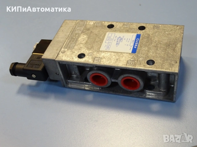 ел. магнитен вентил Festo MFH-5-1/2 typ6420 Pneumatic Solenoid Valve 2-8Bar 220V/24VDC, снимка 3 - Резервни части за машини - 53151311