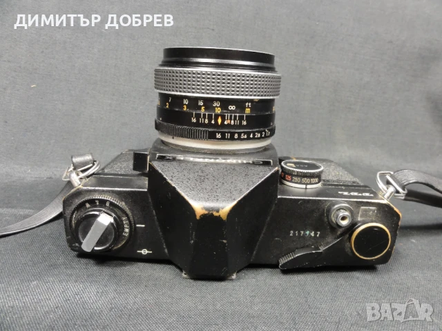 CHINON CHINONFLEX TTL SLR ФОТОАПАРАТ С ОБЕКТИВ AUTO REFLECTA 55mm 1:1,7 M42, снимка 5 - Фотоапарати - 51428869