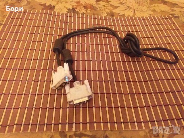 Кабел DVI към DVI HOTRON E101344 AWM STYLE 20276 - 80°C, 30 V, VW-1, снимка 5 - Кабели и адаптери - 30294691