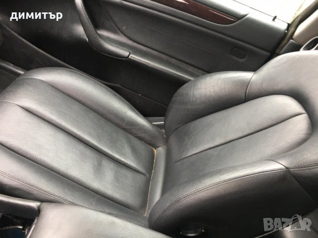 mercedes clk 320 w208 кожа на части мерцедес цлк 320 в208, снимка 8 - Автомобили и джипове - 29444904