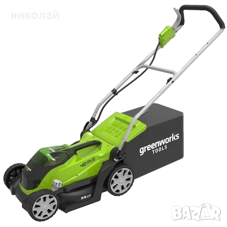 акумулаторна Косачка Greenworks 40v.
