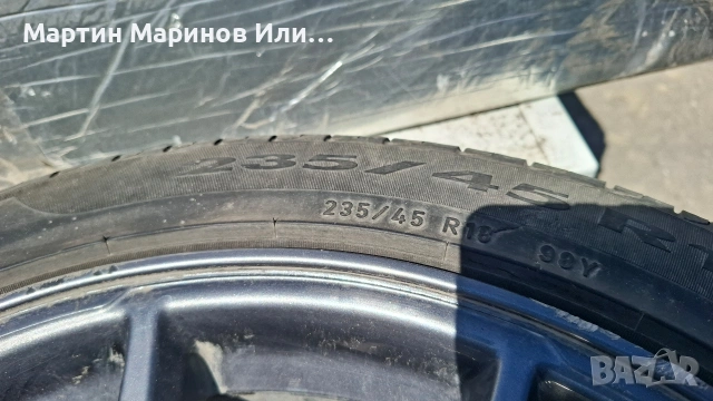 Гуми с джанти за Тесла.18 цола, снимка 6 - Гуми и джанти - 54258905