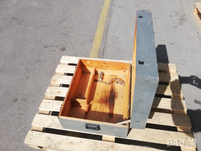 Продавам дървен военен съндък, снимка 6 - Антикварни и старинни предмети - 47112798