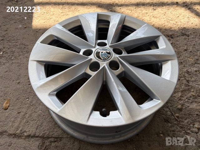 1 брой алуминиева джанта за Skoda Kamiq,Scala,Slavia 16, снимка 2 - Гуми и джанти - 54227777