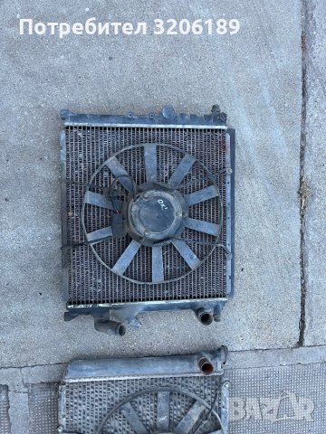 Воден радиатор с перка охлаждане за Рено Експрес 