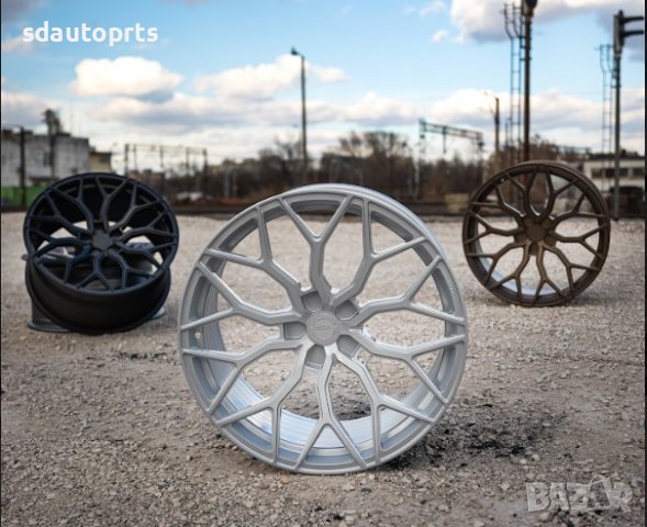 20" Ковани Джанти БМВ 5X120 BMW F10 F11 M5 F06 F11 F12 M6 F01 F02 E60, снимка 10 - Гуми и джанти - 37511117