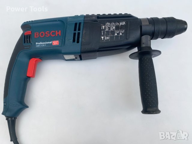 BOSCH GBH 2-26 F - Професионален перфоратор 830W 2.7J, снимка 4 - Други инструменти - 42206122