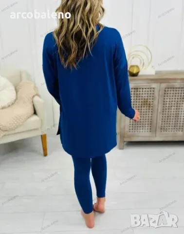 Моден дамски комплект от две части, 8цвята , снимка 3 - Комплекти - 47865427