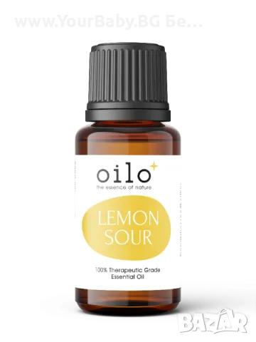 Oilo БИО Етерично Масло от Кисел Лимон - Sour Lemon Oilo 5 мл.