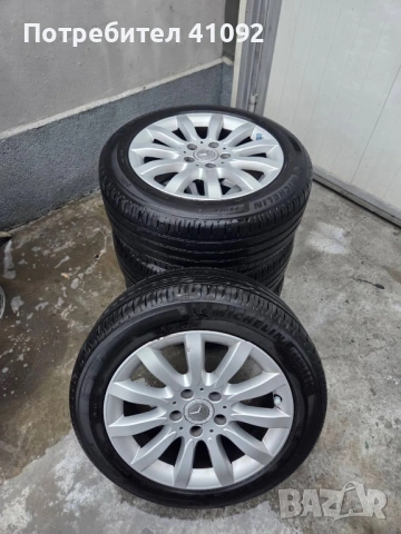 Лети  джанти 16 ц 5х112 + гуми подарък, снимка 2 - Гуми и джанти - 53969812