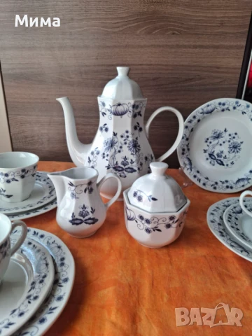 Сервиз от серията Син лук, снимка 7 - Сервизи - 50634627