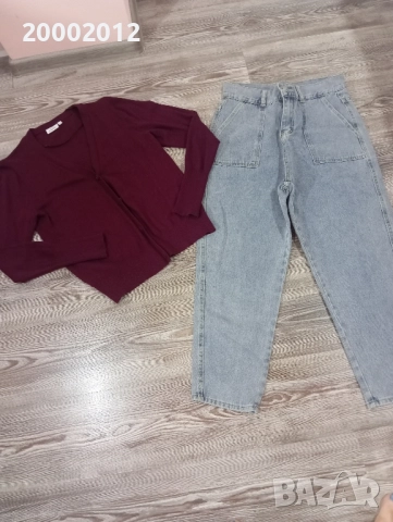 лот дънки и жилетки 