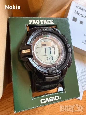 Casio Pro Trek PRG-270 (Модул 3415) – Пълен комплект, като нов!, снимка 6 - Мъжки - 56043642