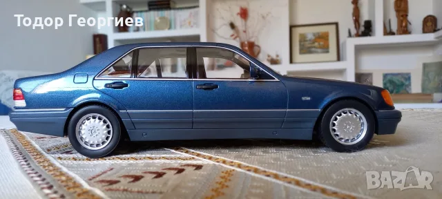 Mercedes W140 S500 Iscale 1:18, снимка 3 - Колекции - 55876455