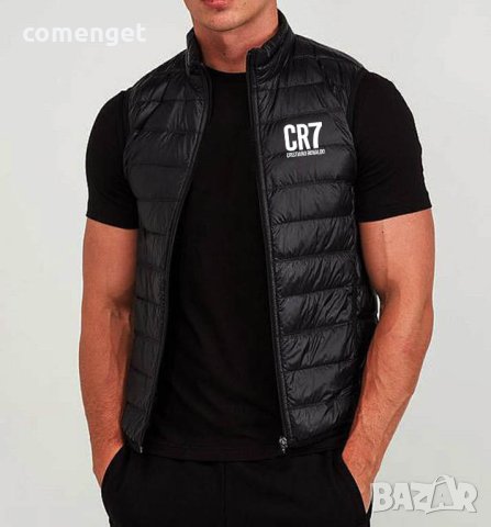 ДЕТСКИ и МЪЖКИ якета без ръкави / елек, грейка CR7 RONALDO / РОНАЛДО!