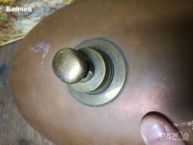 Rein kupfer spezial немска армия охладител маркиран старинен, снимка 8 - Антикварни и старинни предмети - 35417487