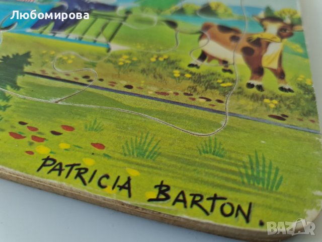 Ретро пъзели на Patricia Bartоn/ дървени, снимка 6 - Колекции - 39535412