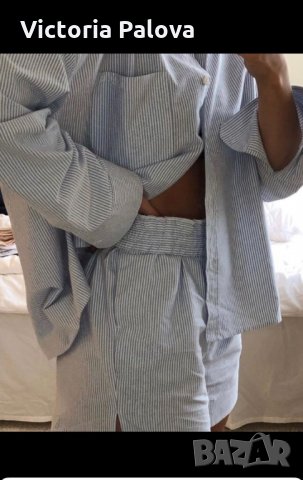 Много тънка голяма риза ETERNA, снимка 11 - Ризи - 31636957