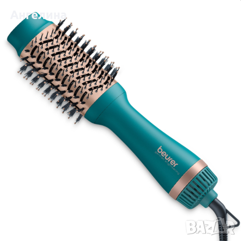 Електрическа четка за коса, Beurer HC 45 Ocean 2-in-1 volumising hair dryer brush, ionic function, c, снимка 1