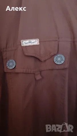 Кафяво есенно яке G. I. G. A. DX, 5XL, снимка 9 - Якета - 55997696