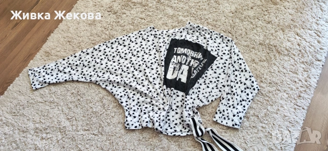 блуза pausse negative , снимка 4 - Тениски - 54136152