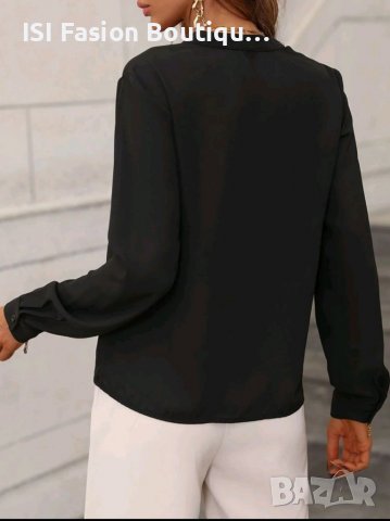 Елегантен дизайнерски топ- риза, снимка 2 - Ризи - 38067107