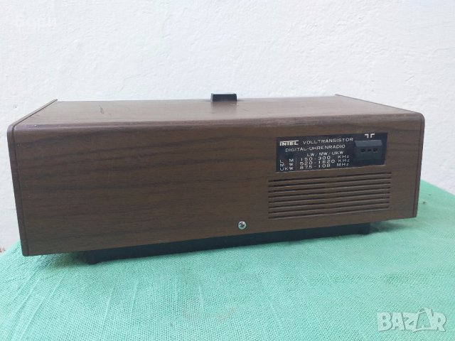  INTEL DRU-143 /1970г  Радиочасовник, снимка 8 - Радиокасетофони, транзистори - 29151033