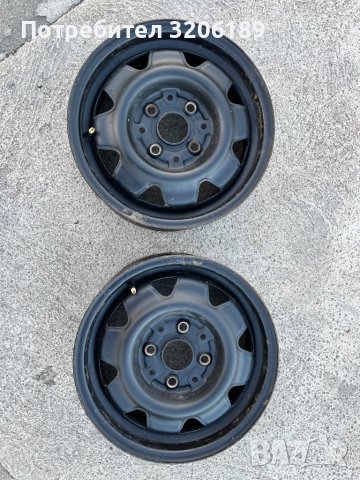 Железни джанти 14 цола 4х108 за Ауди Фолксваген, снимка 2 - Гуми и джанти - 42896635
