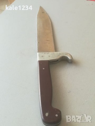 Стар български нож. Ловен. Туристически. Кован, снимка 1