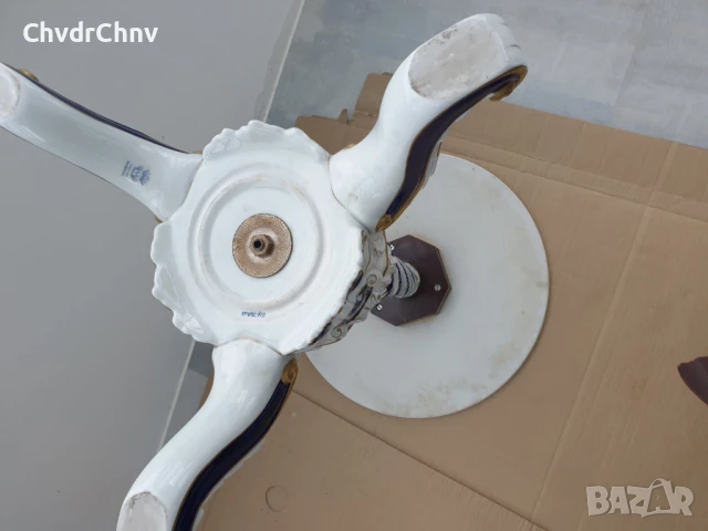 PMP Schierholz 68x47см/GDR 64x46см/2бр голяма немска порцеланова маса ГДР, снимка 16 - Антикварни и старинни предмети - 49463707