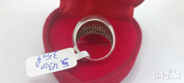 Сребърен пръстен -5,43гр/925, снимка 6 - Пръстени - 47509878